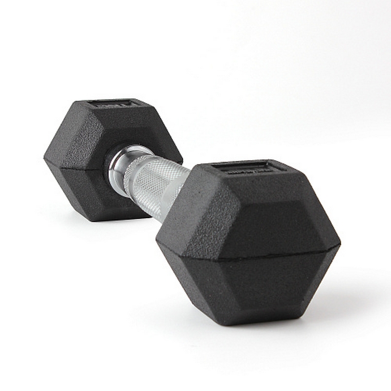 Гантель шестигранная обрезиненная Harper Gym NT162