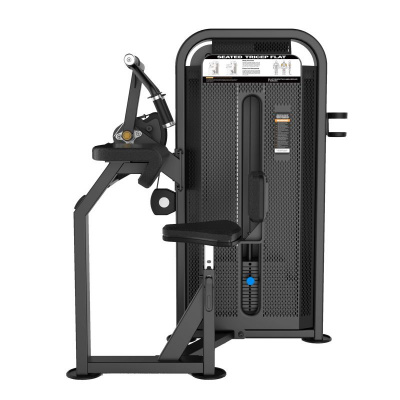Трицепс-машина сидя DHZ E5027 (U3027D) — прямая парта | Premium Fitness