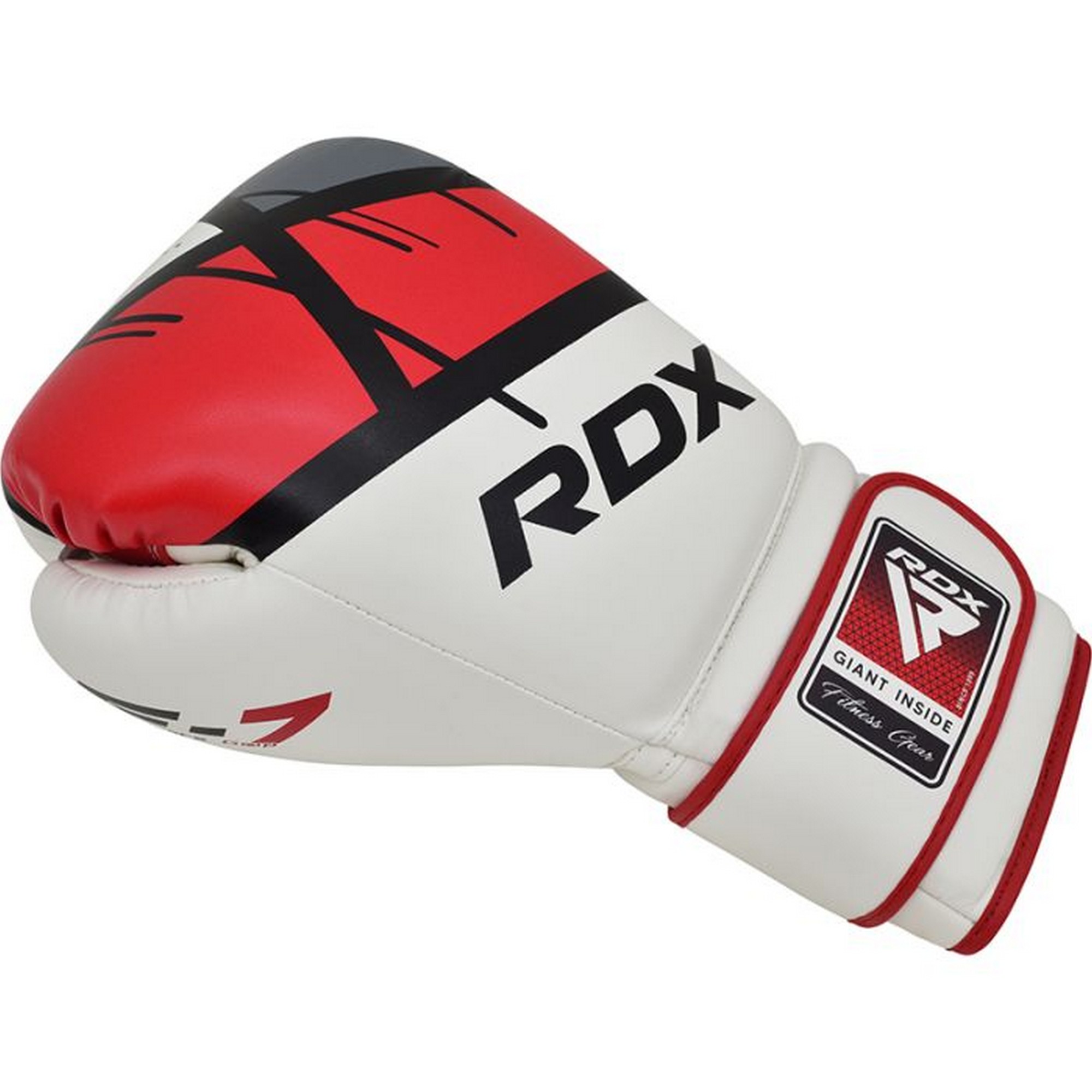 Перчатки тренировочные RDX BGR-F7R-16oz белый\красный