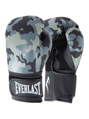 Перчатки тренировочные Everlast Spark 14oz P00002792 серый\камуфляж