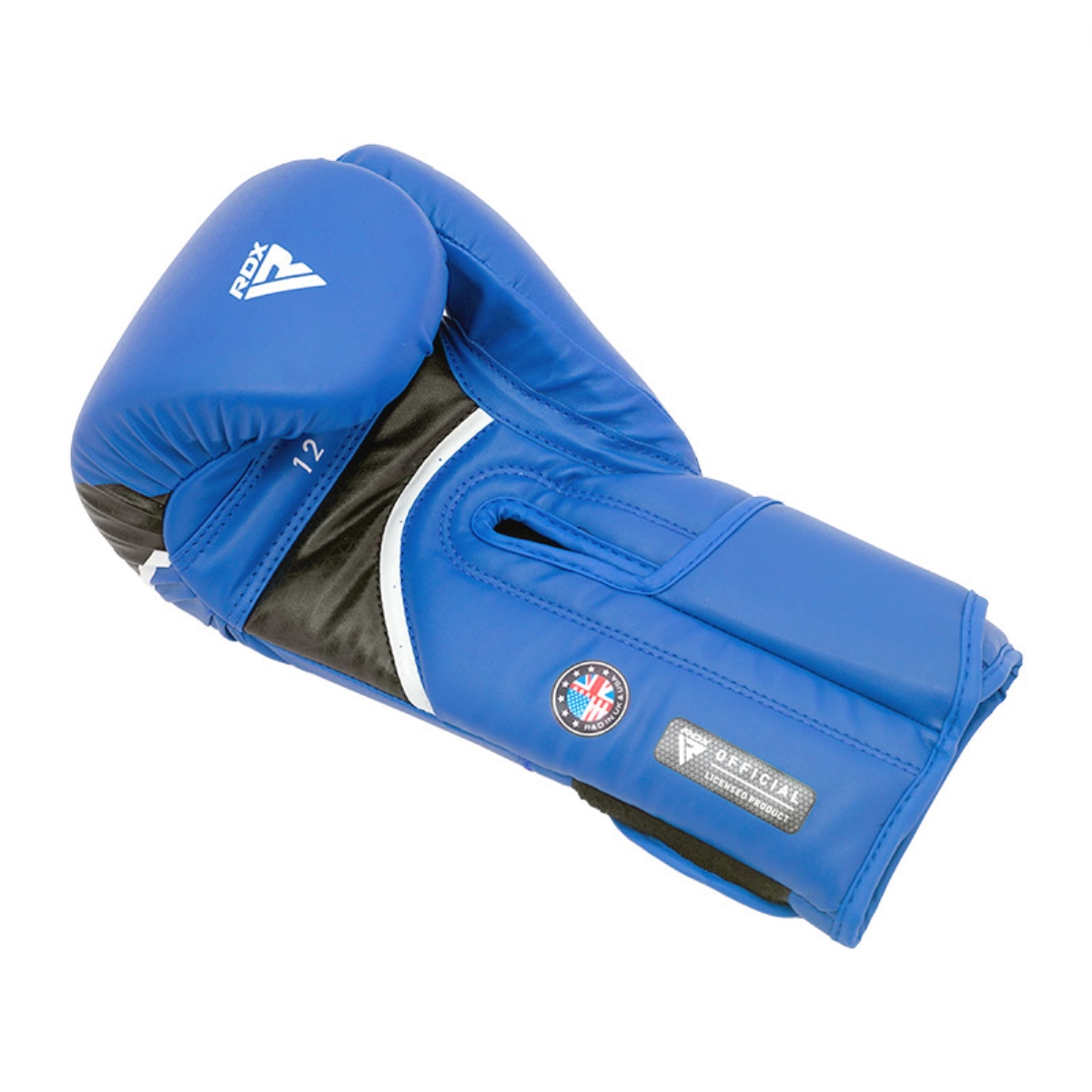 Перчатки RDX Aura Plus T-17 BGR-T17UB-16OZ+ синий\черный