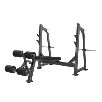 Скамья-стойка для жима под углом вниз DHZ U2041 | Premium Fitness