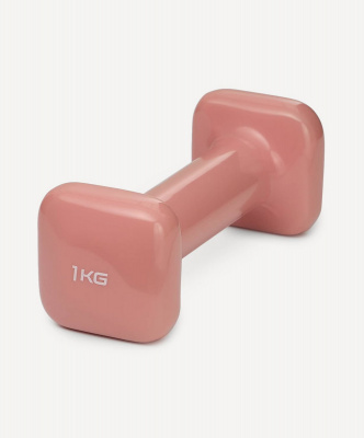 Гантель виниловая 1 кг Star Fit DB-106 терракотовый