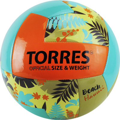 Мяч волейбольный пляжный Torres Hawaii V32075B р.5