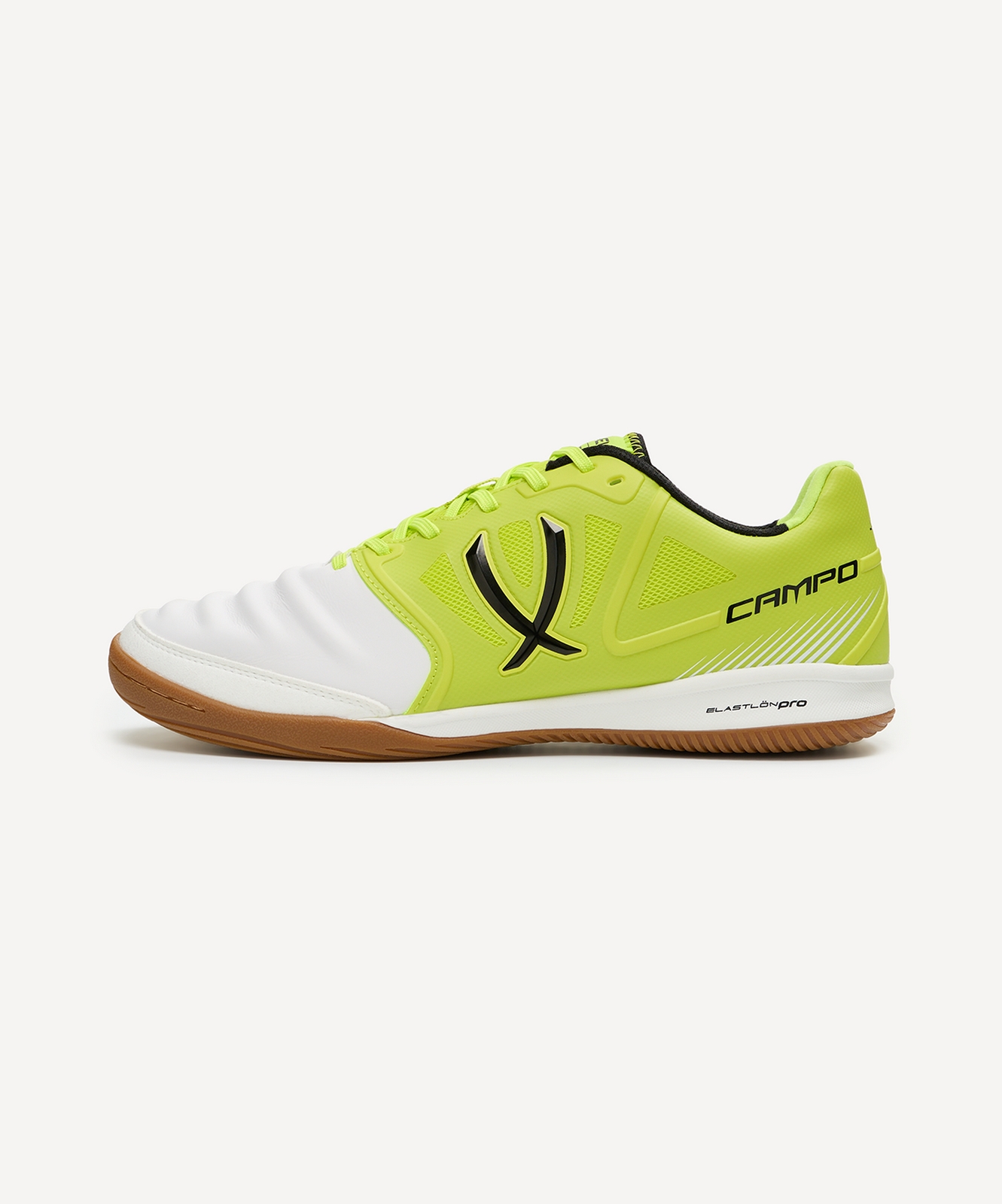 Бутсы зальные Jogel CAMPO 2.0, салатовый\белый