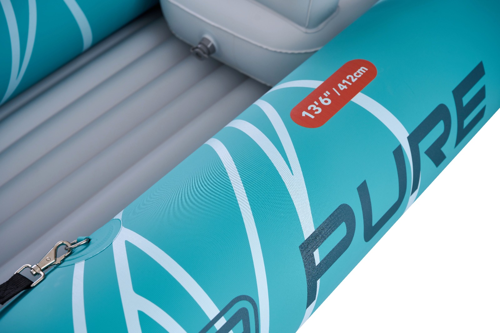 Надувная байдарка Kayak Glider-475 475x83х42см, 3 весла, 3 сиденья, киль, до 230кг Aqua Marina Glider-475 PA-25GD03