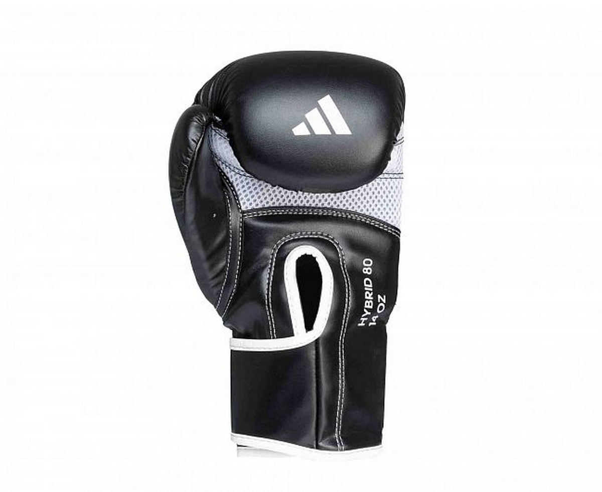 Перчатки боксерские Adidas Hybrid 80 adiH80 черно-белый