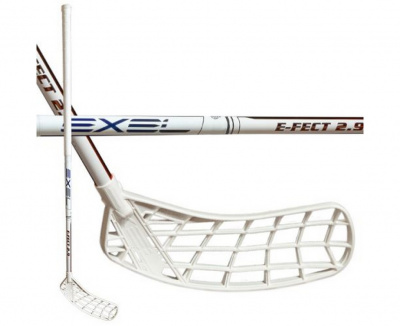 Клюшка флорбольная E-FECT 2.3 (WHT) 103 Round MB - R Exel 12201001