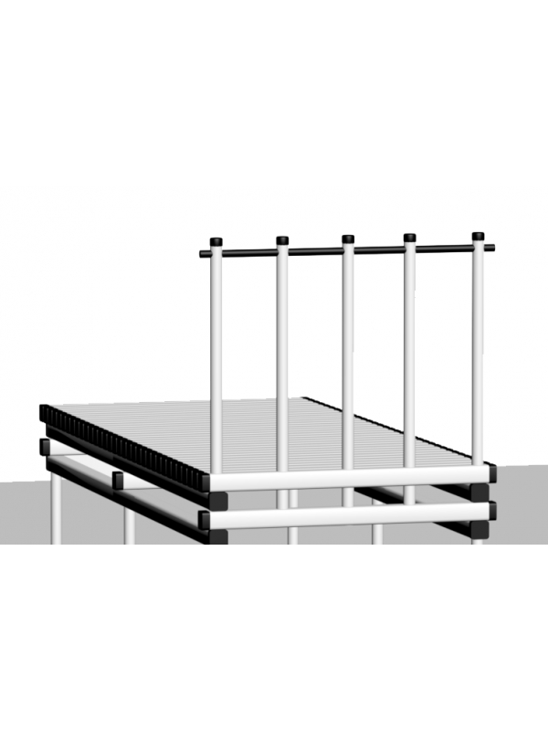 Перила для платформ - второе дно ECO-ECO (м.пог.) HydroTonus 001203/90