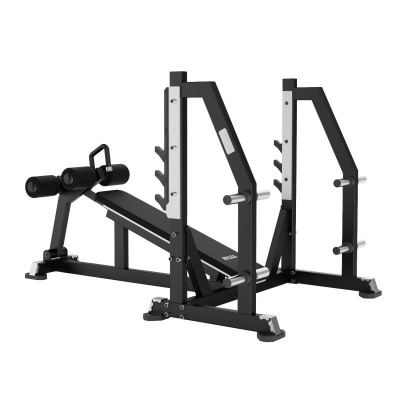 Скамья-стойка для жима под углом вниз DHZ Y973ZAM | Premium Fitness