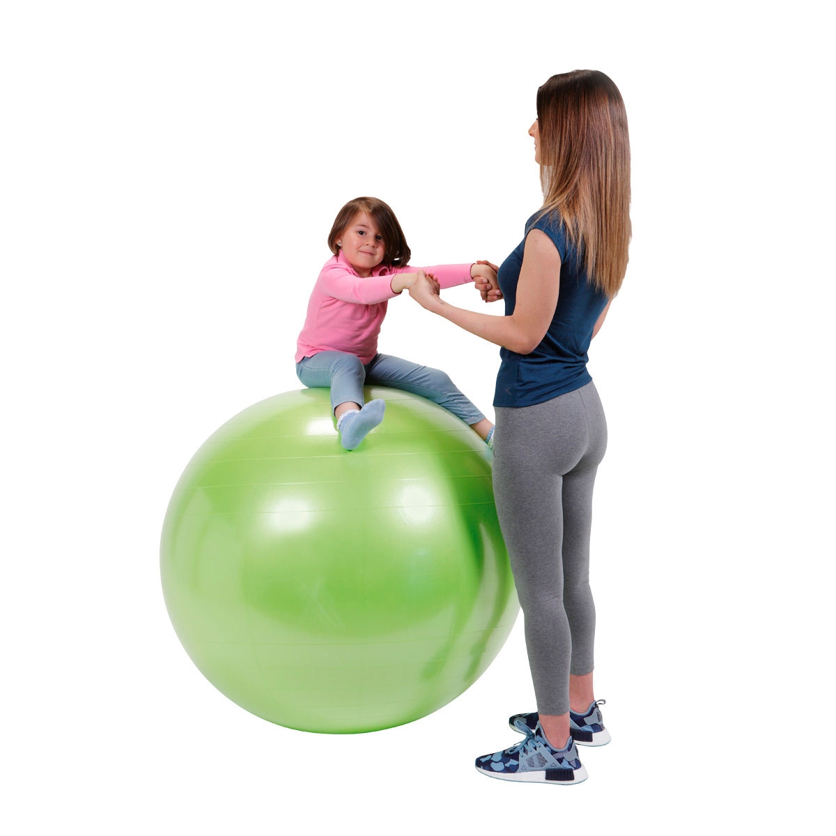 Гимнастический мяч d120 см GYMNIC Physio Gymnic Plus LC\91.98 зеленый