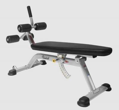 Скамья для Пресса Hoist HF-5264 с Регулируемым Наклоном | Premium Fitness