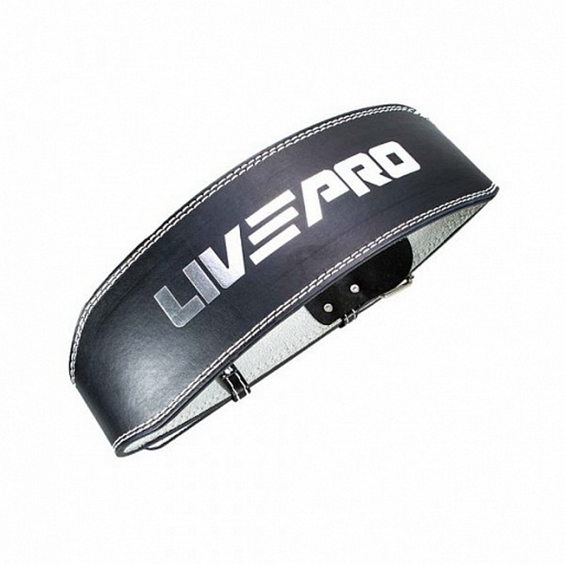 Атлетический пояс Live Pro Weightlifting Belt LP8067-L размер L, черный