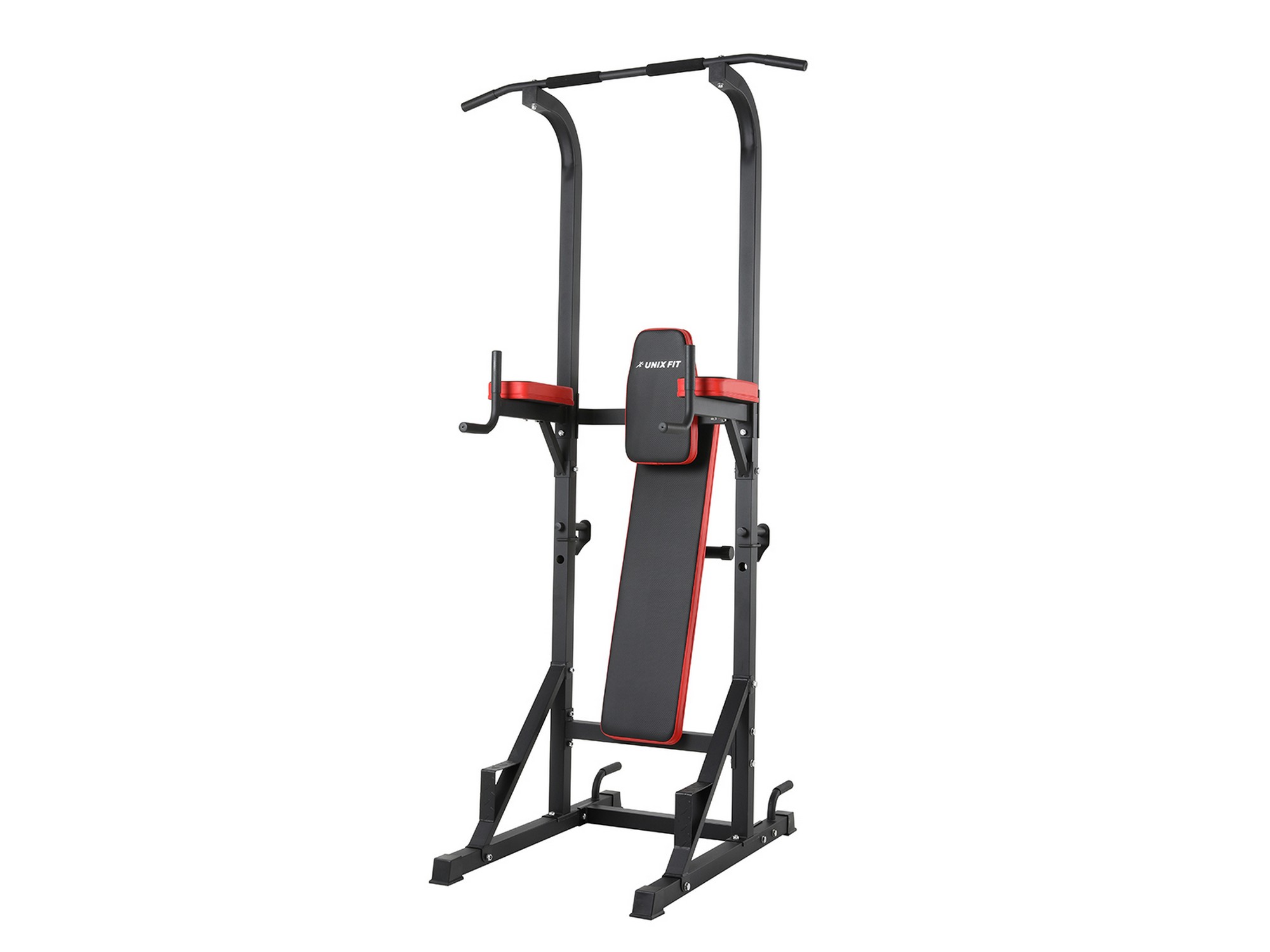 Турник-пресс-брусья со скамьей UnixFit POWER TOWER 120P BSPT120P | Premium Fitness