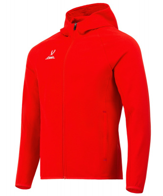 Худи на молнии Jogel ESSENTIAL Athlete Hooded FZ Jacket, красный