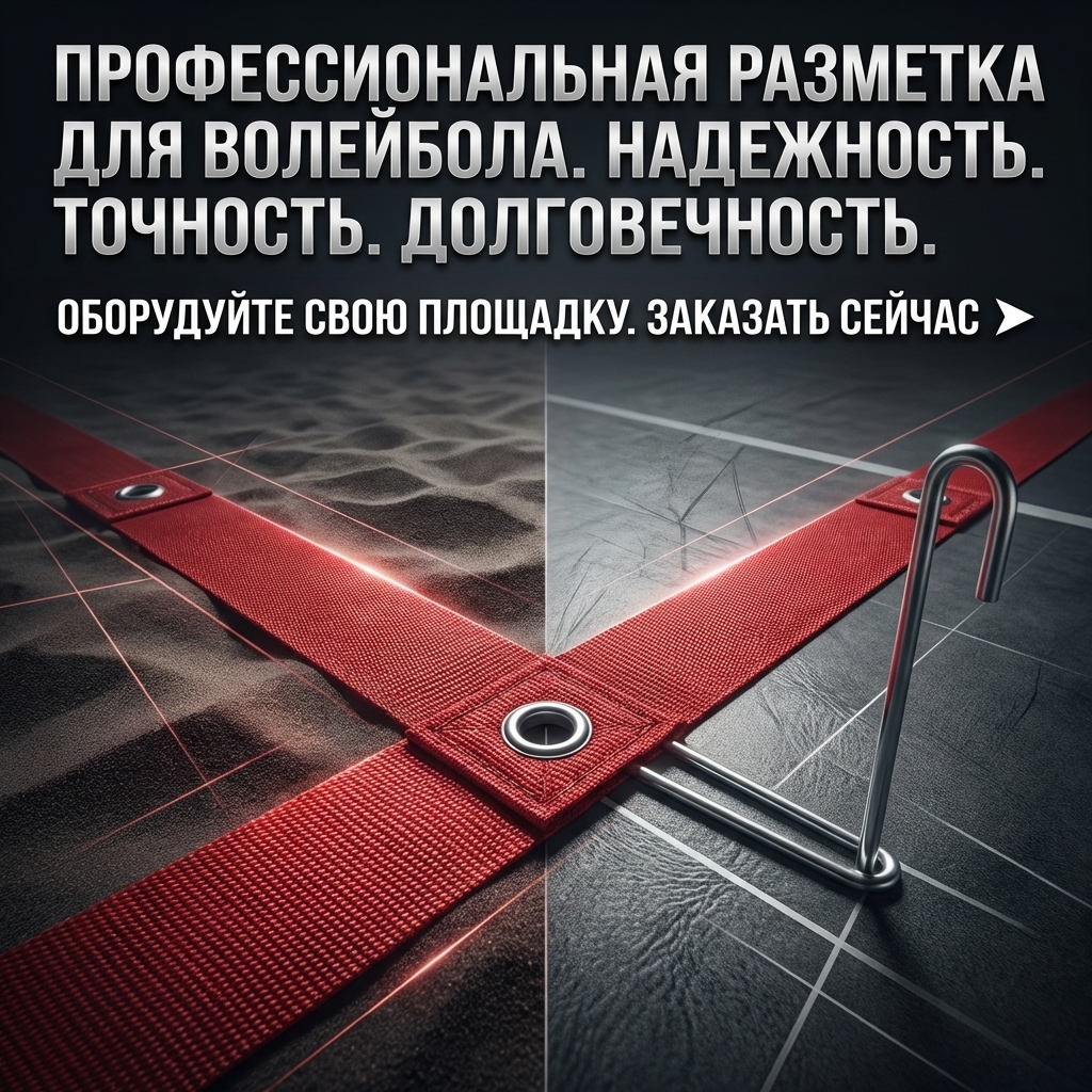 Разметка для волейбола