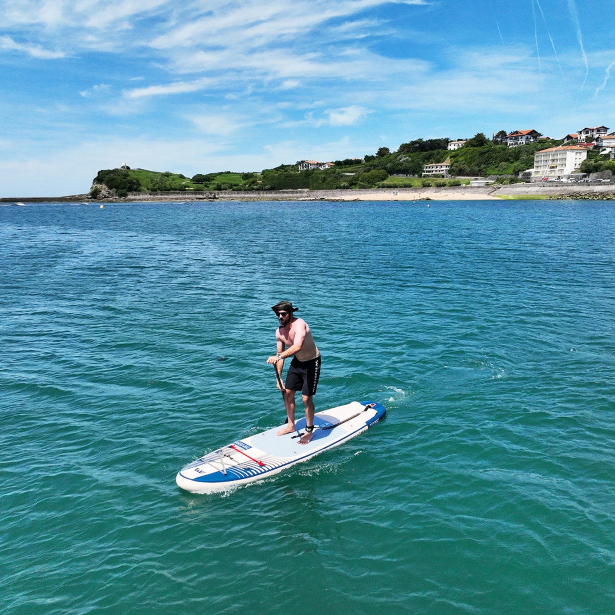 SUP-доска 340х84х15см, насос, весло, лиш, киль, ремнабор, сумка, до 150кг Aqua Marina Magma BT-23MAP