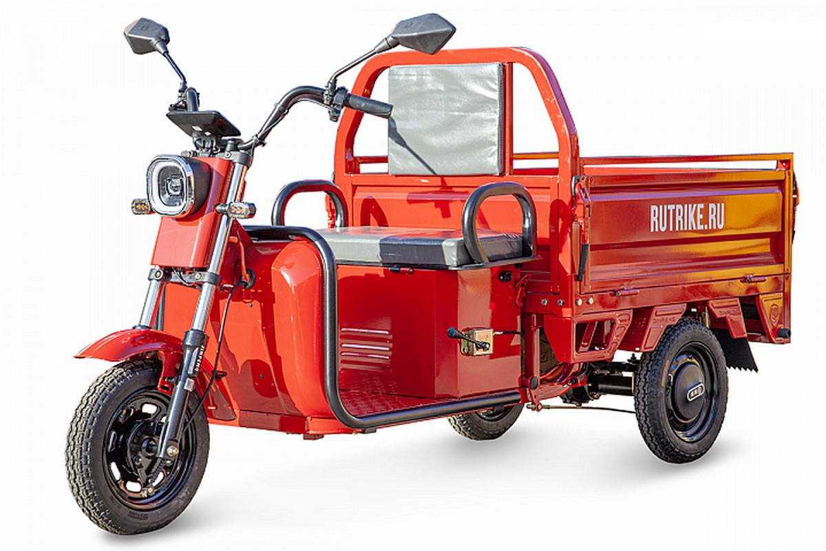 Грузовой электротрицикл RuTrike Амулет 1100 60V650W 024450-2810 черный матовый