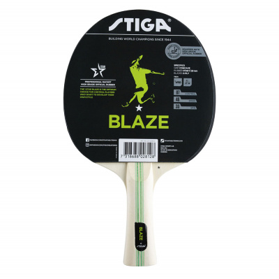 Ракетка для настольного тенниса Stiga Blaze WRB ACS, ITTF накладка 1211-6018-01