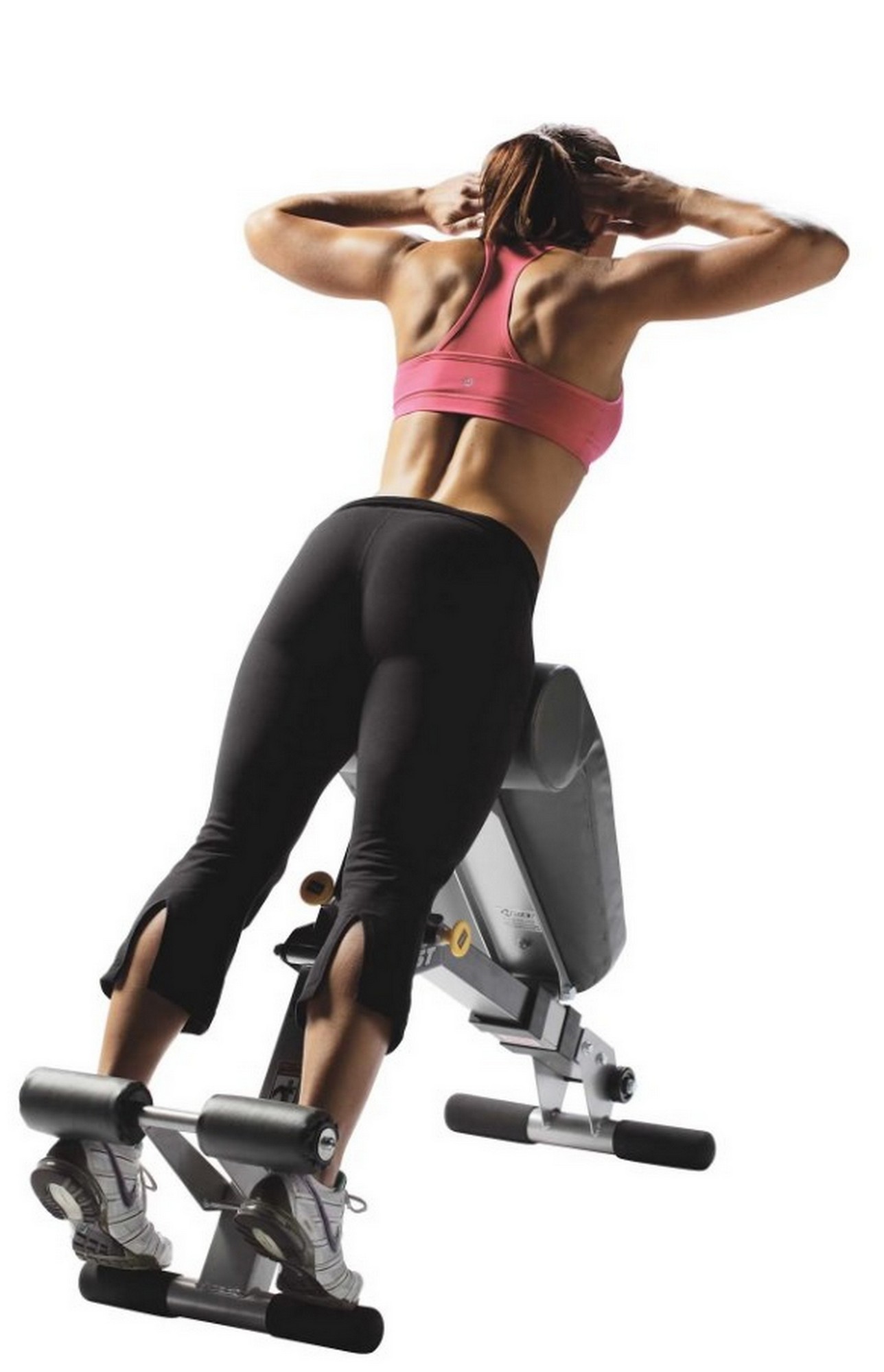 Скамья регулируемая Hyperextension Hoist HF-4263 | Premium Fitness