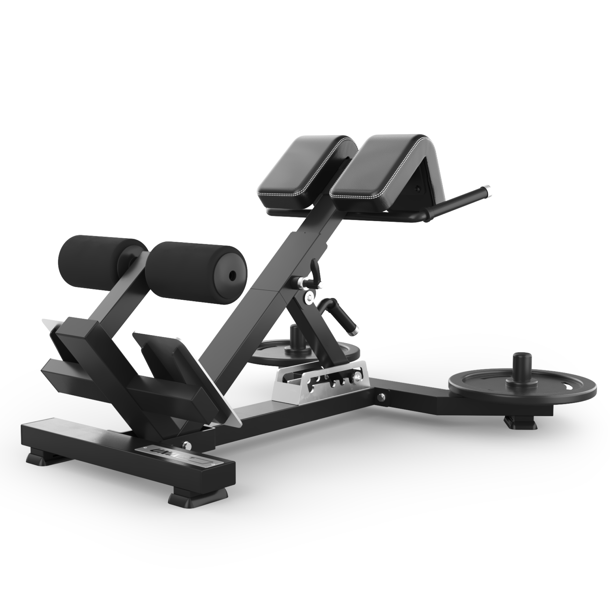 Гиперэкстензия и скамья для пресса 2 в 1 UnixFit UC-1631B | Premium Fitness
