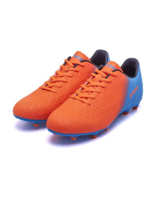 Бутсы футбольные Atemi MSR KIDS SBA-005 оранжевый\голубой