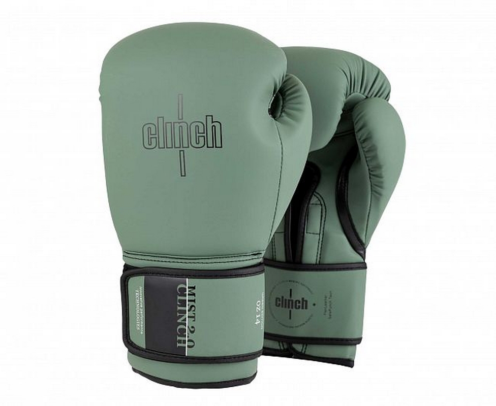 Перчатки боксерские Clinch Mist 2.0 C183 зеленый