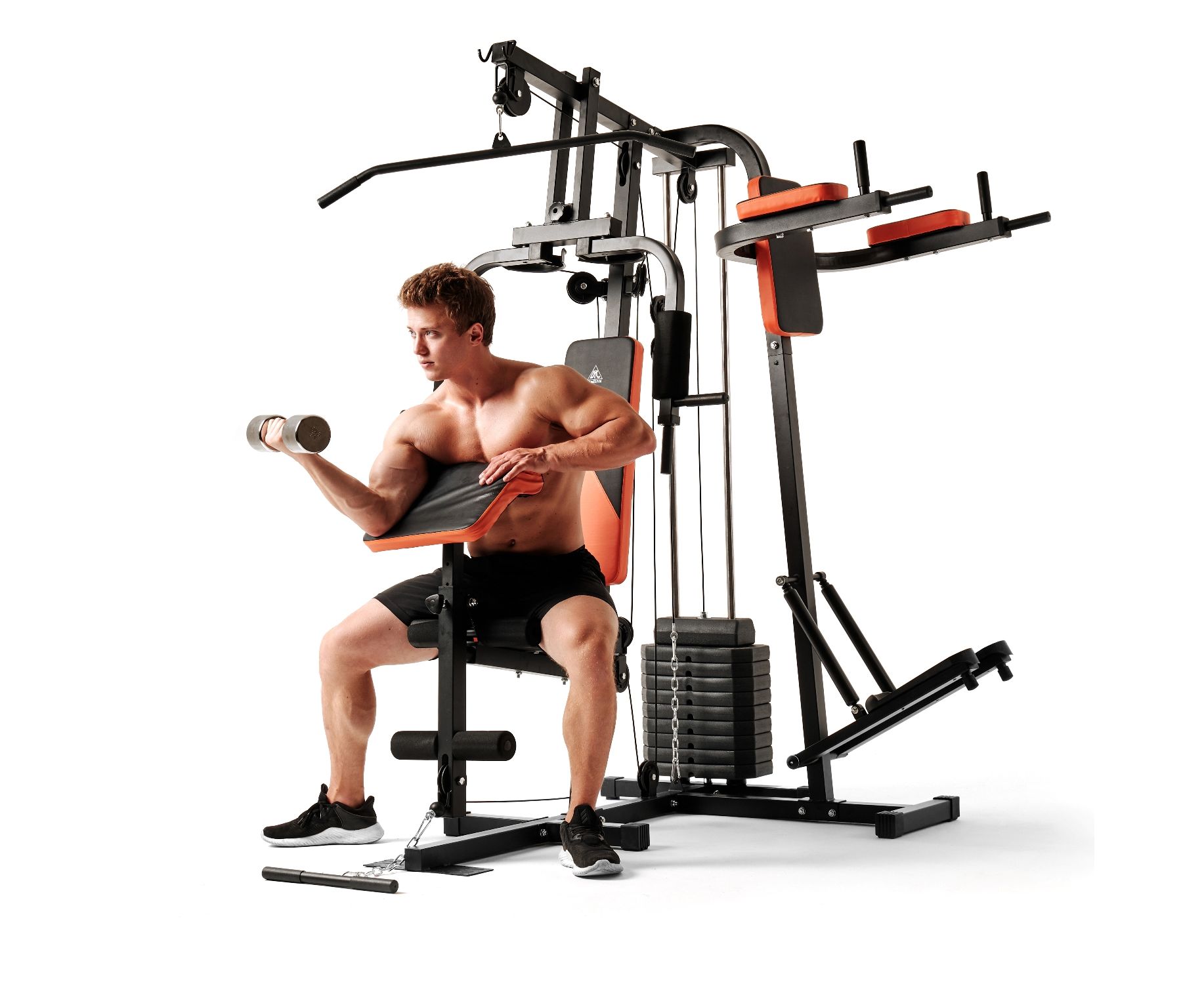 Силовой комплекс стек 60 кг DFC HomeGym D7002-60 | Premium Fitness