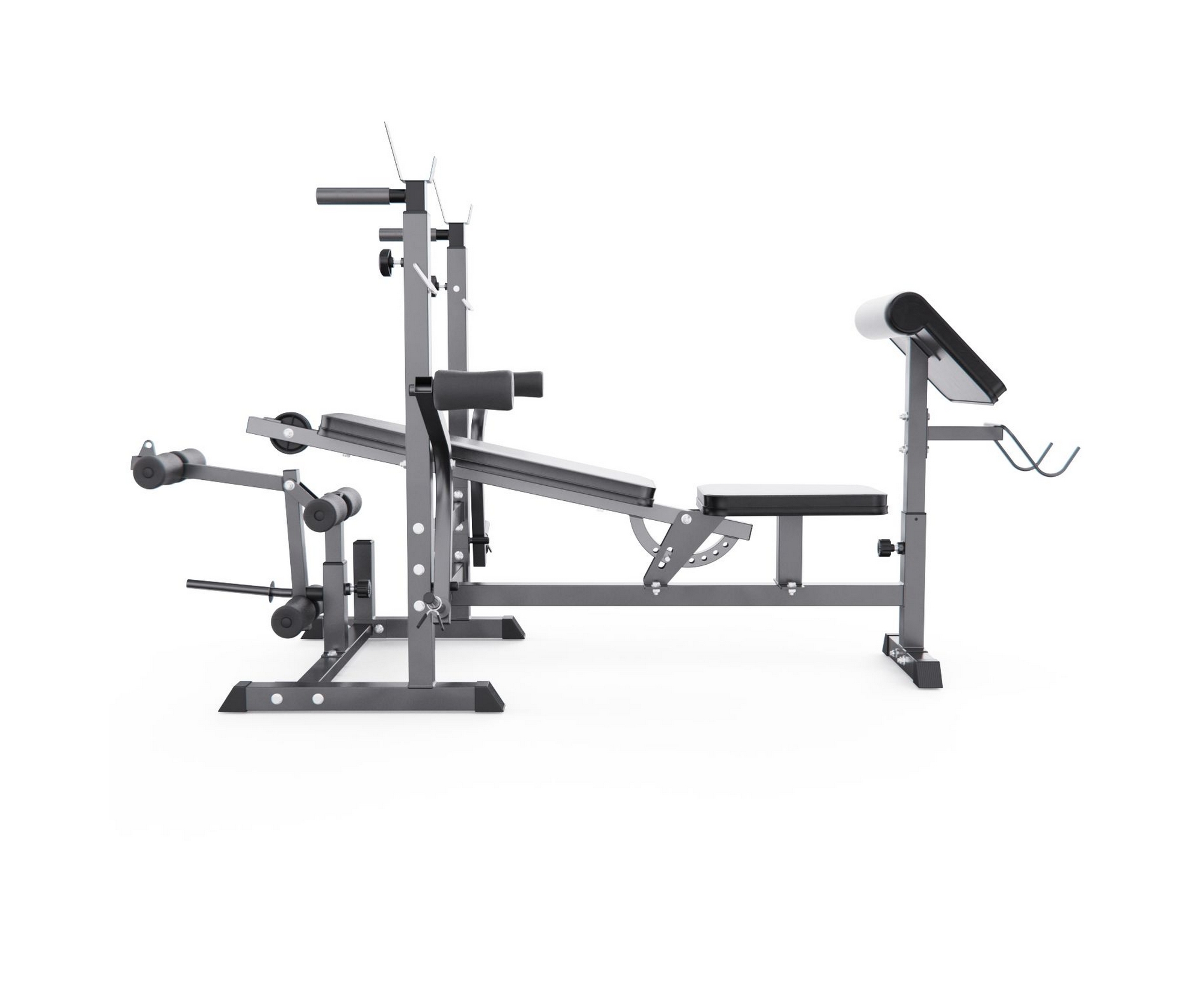Скамья под штангу, с партой для бицепса DFC GYRONETICS GN008 | Premium Fitness