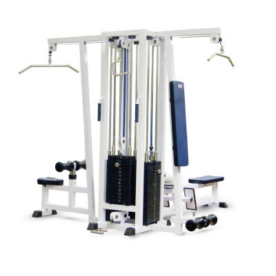 Мультистанция 4-х позиционная с одинарной блочной рамкой MB Barbell МВ 3.16.1 | Premium Fitness