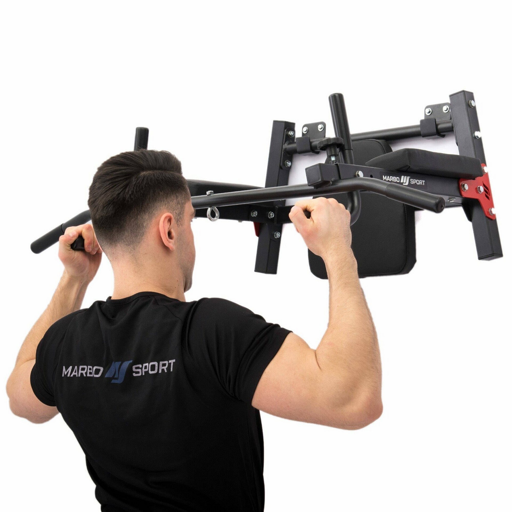 Брусья , турник , пресс навесной для шведской стенки Marbo MH-U205 | Premium Fitness