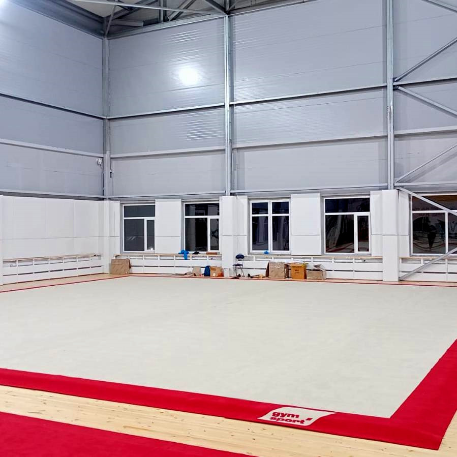 Ковер гимнастический GymSport PROF PREMIUM RED 14Х14