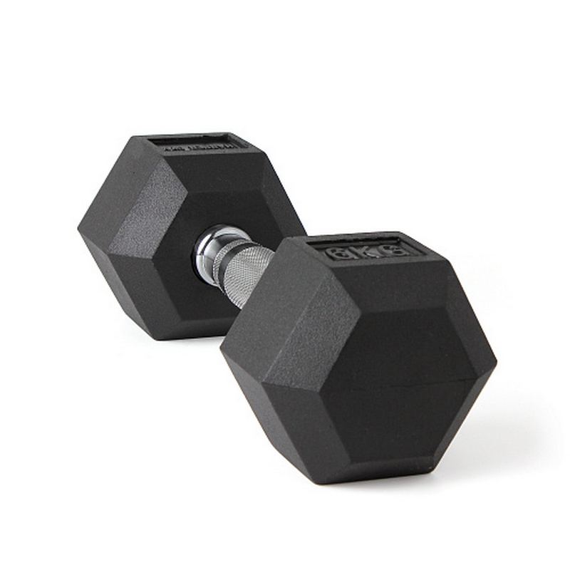 Гантель шестигранная обрезиненная Harper Gym NT162
