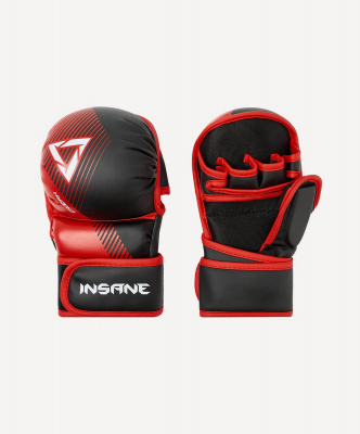 Перчатки Insane MMA HYBRID, красный