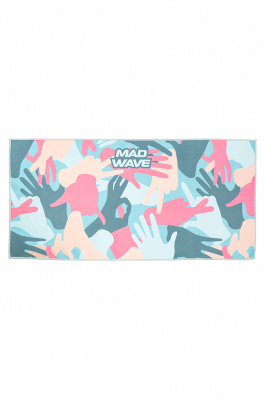 Полотенца Mad Wave Microfiber towel Hands M0764 15 0 00W разноцветный