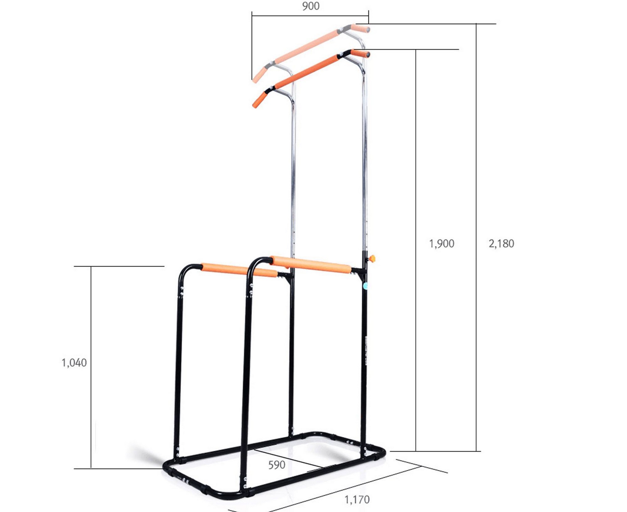 Стойка для подтягиваний и отжиманий DFC Power Tower G006 | Premium Fitness