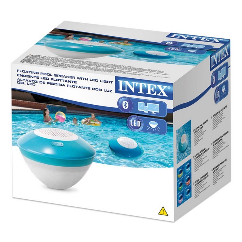 Плавающая Bluetooth-колонка с Led-подсветкой Intex 28625