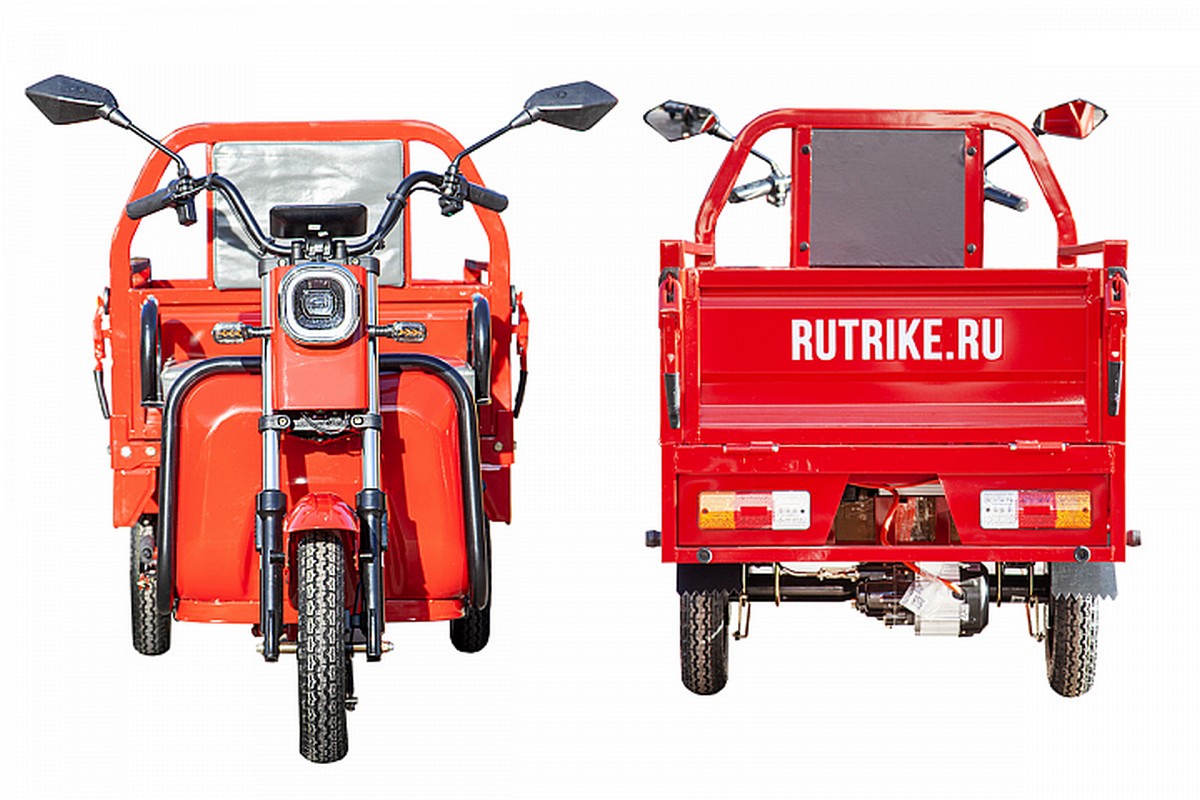 Грузовой электротрицикл RuTrike Амулет 1100 60V650W 024450-2810 черный матовый