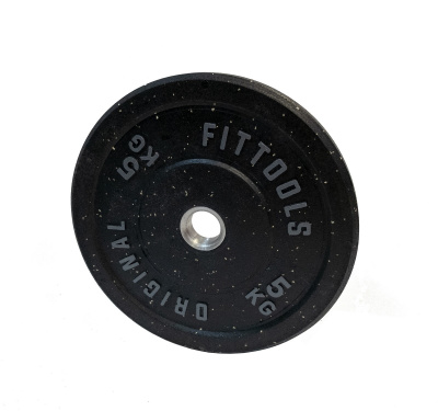 Диск бамперный Original Fit.Tools D50мм 5 кг FT-RPI-5