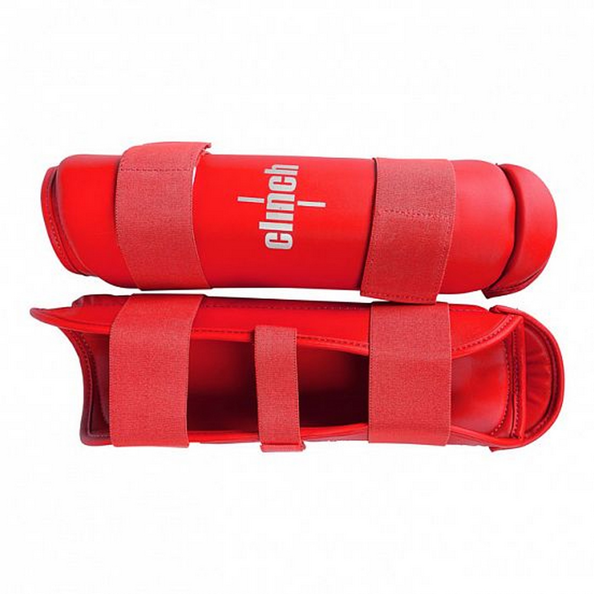 Защита голени Clinch Shin Guard Kick C522 красный