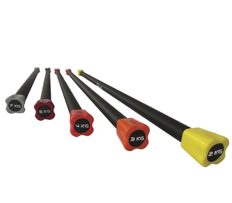 Бодибар 3кг, наконечник оранжевый Fitex Pro FTX-1137-3kg