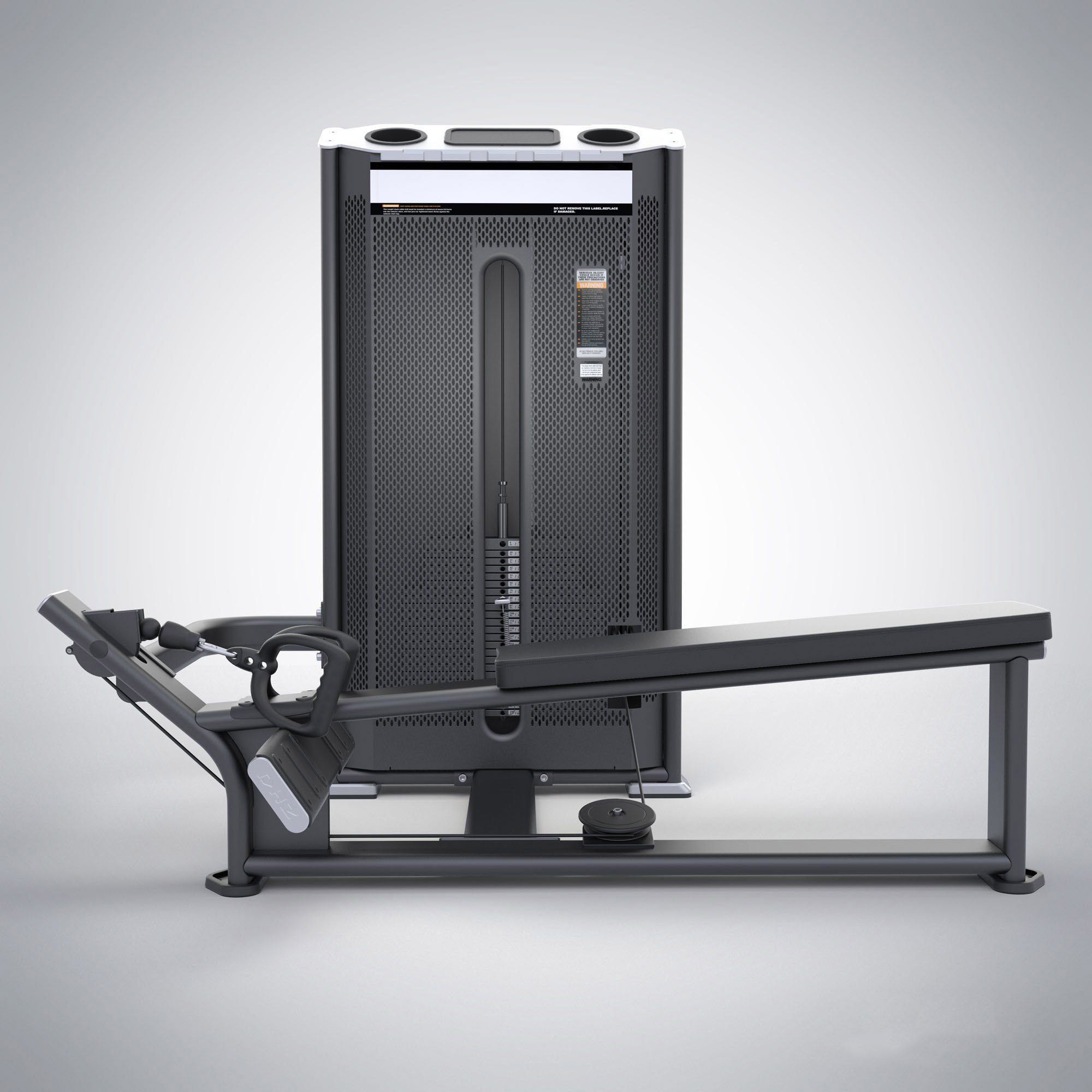 Гребная тяга на горизонтальном блоке DHZ E7033A | Premium Fitness