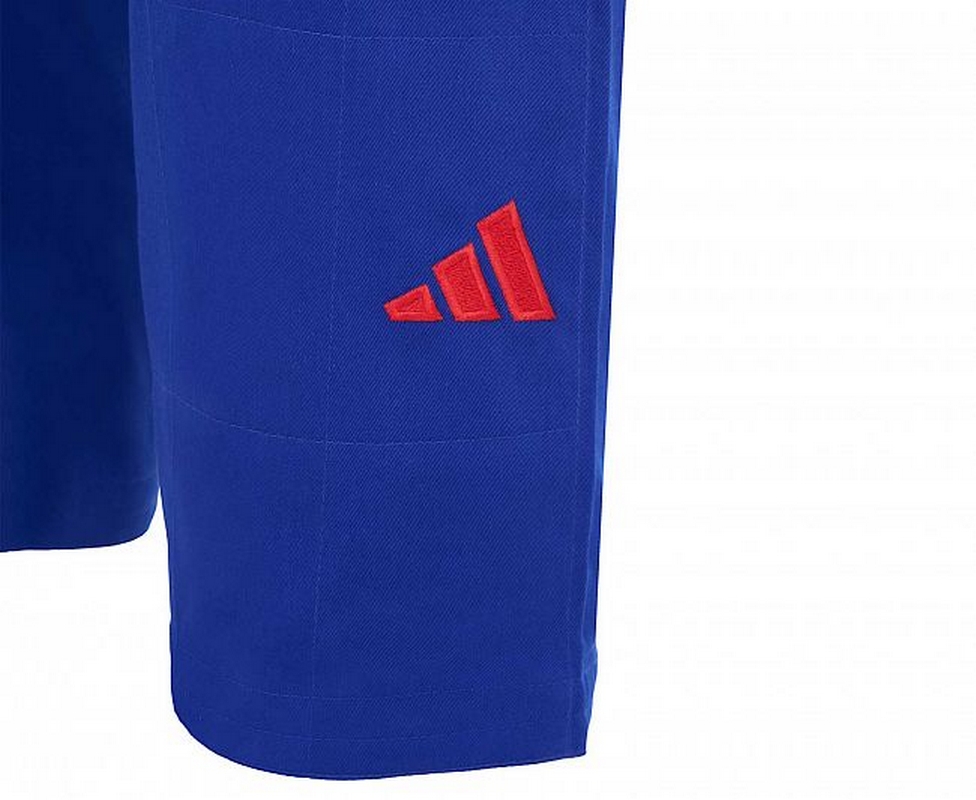 Кимоно для дзюдо Adidas Champion III IJF Slim Fit Green Label J-IJFB3-1 синий