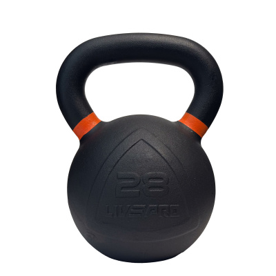 Чугунная гиря 28кг Live Pro Kettlebell LP8049-28