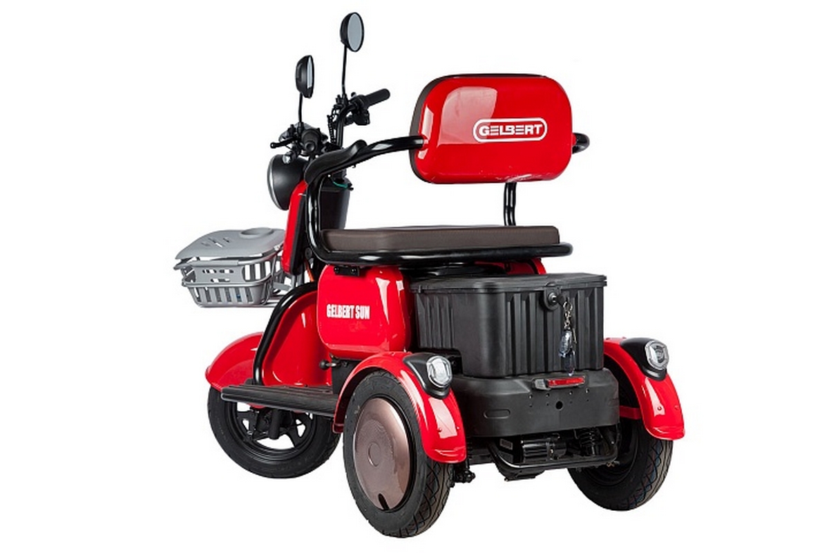 Электротрицикл 48V/60V 650Вт RuTrike Gelbert Sun 0000271