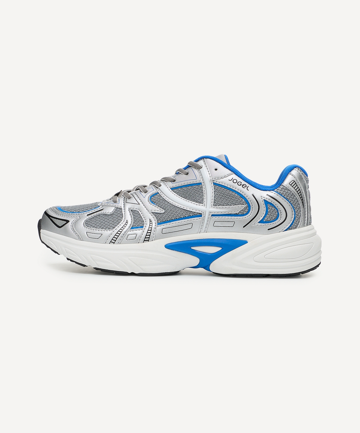 Кроссовки спортивные Jogel Urban Runner, серебряный\синий