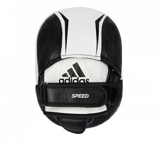 Лапы Speed 550 Micro Air Focus Mitt черно-белые Adidas adiSP550FM