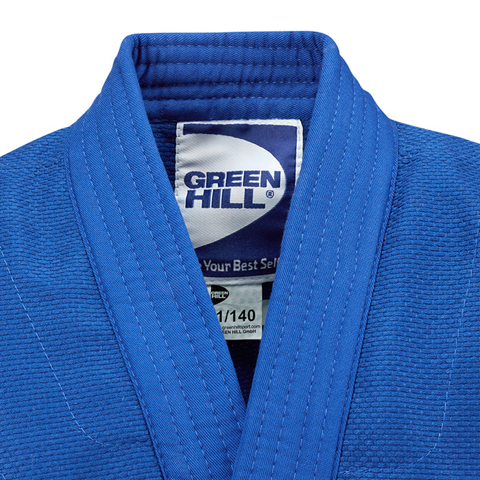 Кимоно Дзюдо Green Hill Junior JSJ-10227, синее