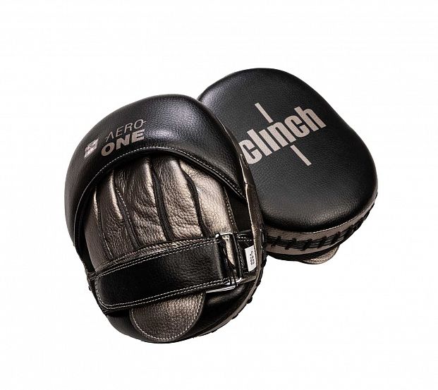 Лапы Clinch Focus Mitt Aero One черно-бронзовые C545