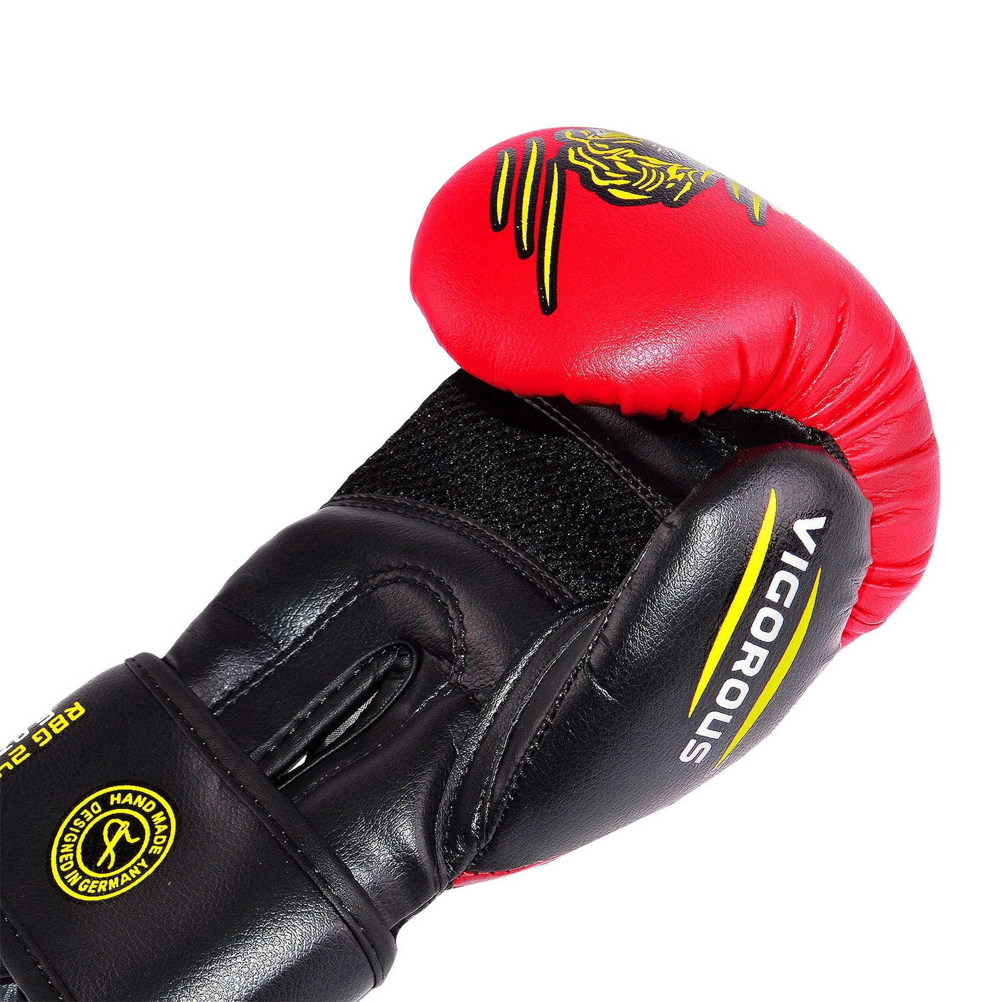 Боксерские перчатки 4 oz Roomaif RBG-241 Red